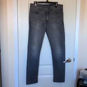 Levi's 510 skinny fit washed grey jeans
